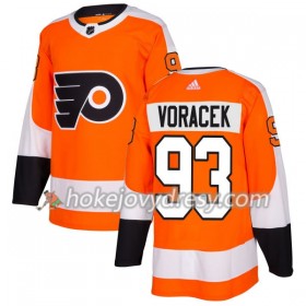 Pánské Hokejový Dres Philadelphia Flyers Jakub Voracek 93 Adidas 2017-2018 Oranžová Authentic